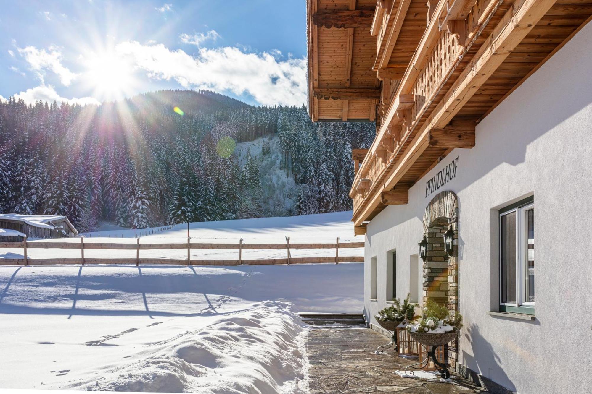 Hotel Der Pfindlhof Leogang Exterior foto