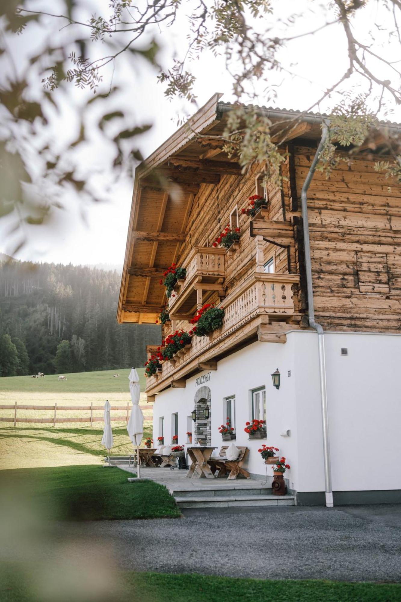 Hotel Der Pfindlhof Leogang Exterior foto